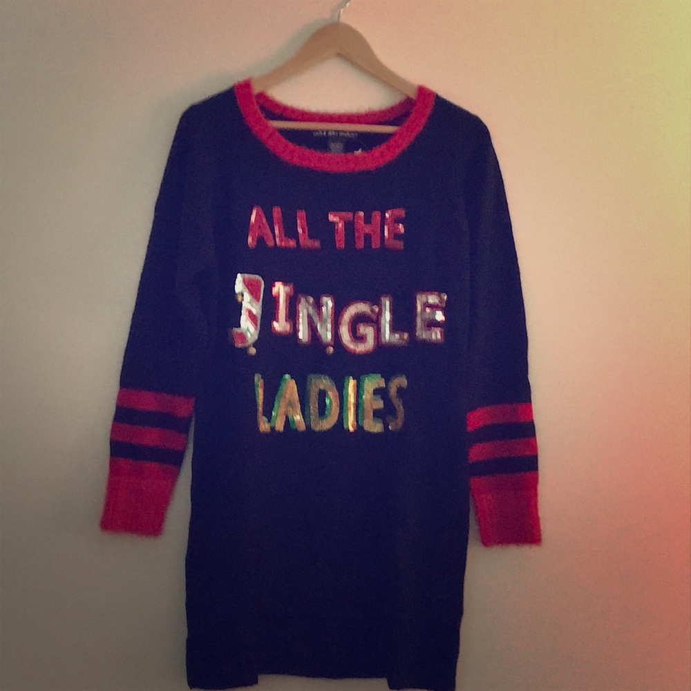 Tacky Christmas Sweater Dress